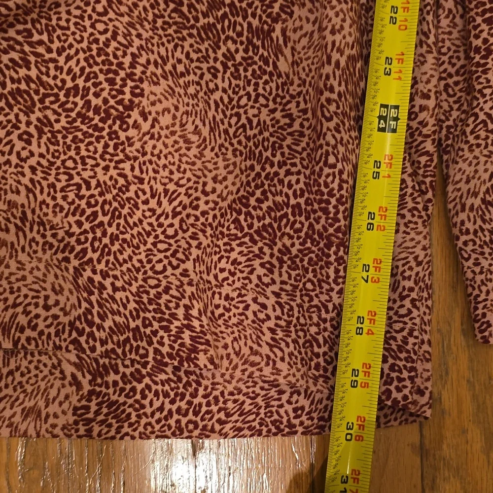 JESSICA SIMPSON BRAND WOMEN'S PLUS SIZE LEOPARD PRINT PANTS SIZE 2X - Picture 10 of 14